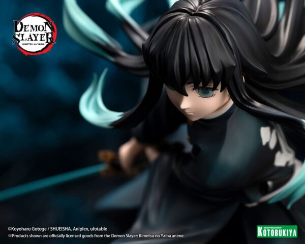 Demon Slayer: Kimetsu no Yaiba Kotobukiya ARTFXJ PVC 1/8 Muichiro Tokito Bonus Edition 18 cm - Imagen 11