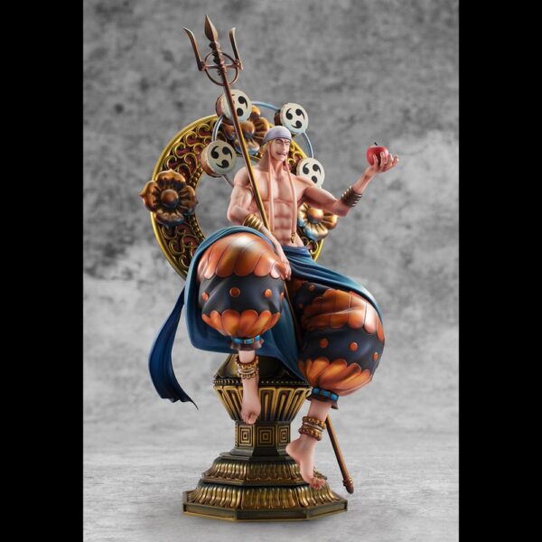 One Piece Megahouse P.O.P. Neo Maximum The only God of Skypiea Enel 34 cm - Imagen 6