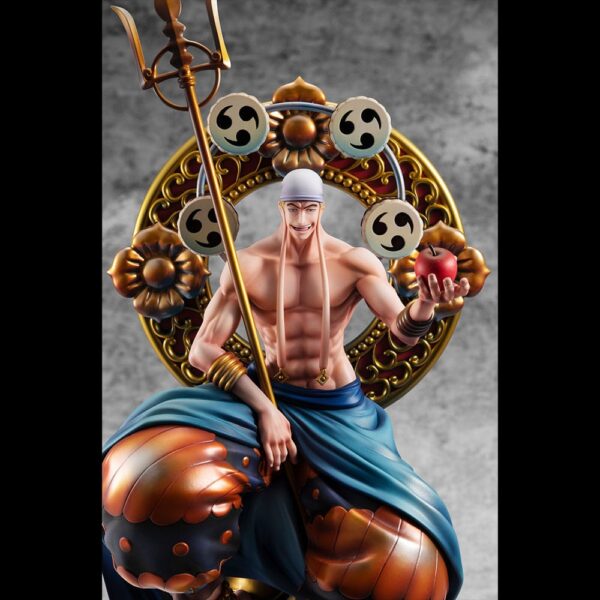 One Piece Megahouse P.O.P. Neo Maximum The only God of Skypiea Enel 34 cm - Imagen 9