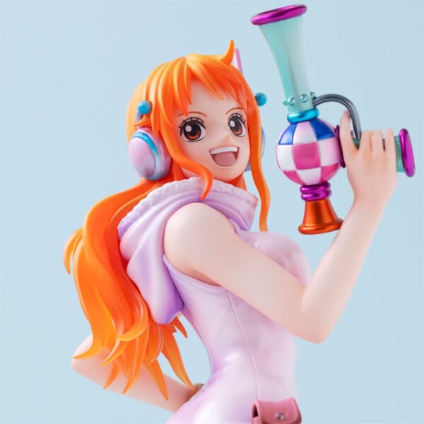 One Piece Megahouse Portrait Of Pirates Nami Evolutionary History 25 cm - Imagen 7