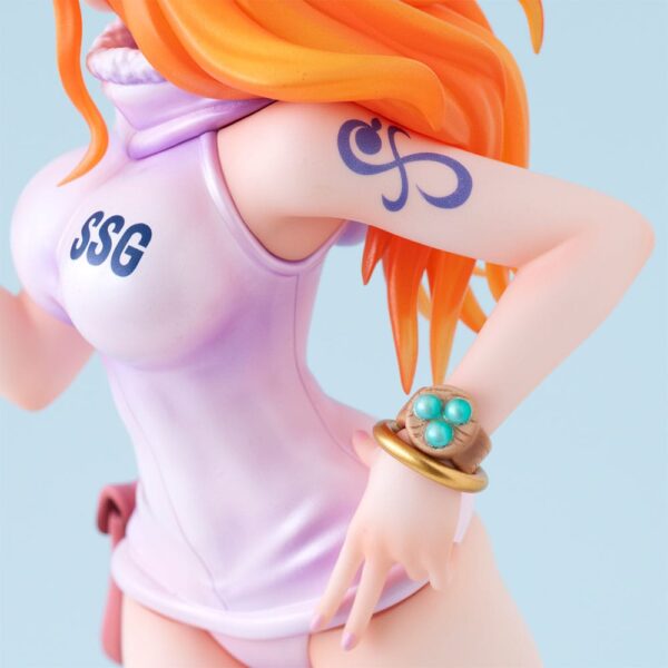 One Piece Megahouse Portrait Of Pirates Nami Evolutionary History 25 cm - Imagen 13