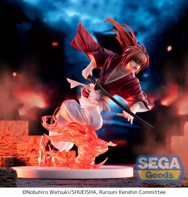 Rurouni Kenshin Sega Goods Luminasta "Rurouni Kenshin" "Kenshin Himura" 15 cm - Imagen 2