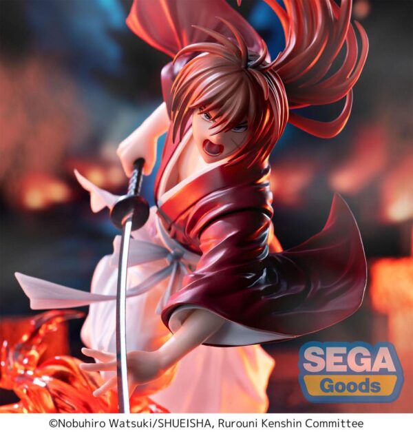 Rurouni Kenshin Sega Goods Luminasta "Rurouni Kenshin" "Kenshin Himura" 15 cm - Imagen 4