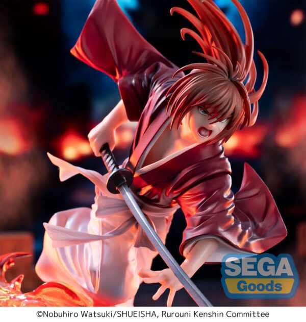 Rurouni Kenshin Sega Goods Luminasta "Rurouni Kenshin" "Kenshin Himura" 15 cm - Imagen 5