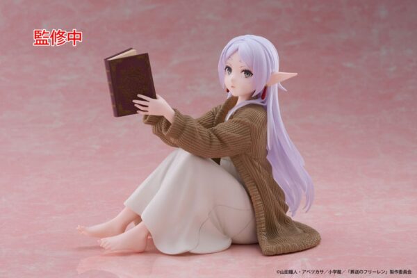 Frieren: Beyond Journey's End Estatua PVC Desktop Cute Figure Frieren Roomwear Ver. 13 cm - Imagen 2