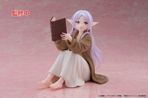 Frieren: Beyond Journey's End Estatua PVC Desktop Cute Figure Frieren Roomwear Ver. 13 cm - Imagen 3