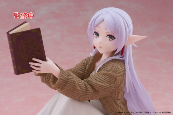 Frieren: Beyond Journey's End Estatua PVC Desktop Cute Figure Frieren Roomwear Ver. 13 cm - Imagen 4