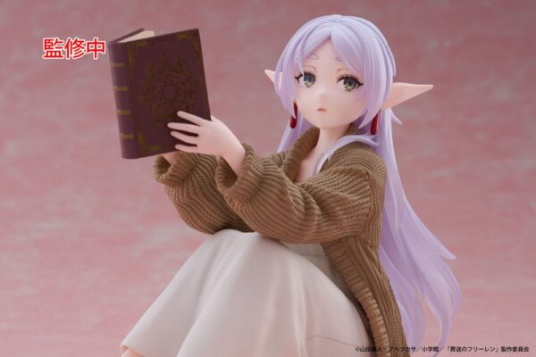 Frieren: Beyond Journey's End Estatua PVC Desktop Cute Figure Frieren Roomwear Ver. 13 cm - Imagen 5