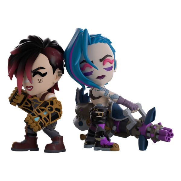 Arcane Pack de 2 Figuras Youtooz Vinyl Vi & Jinx 11 cm - Imagen 5