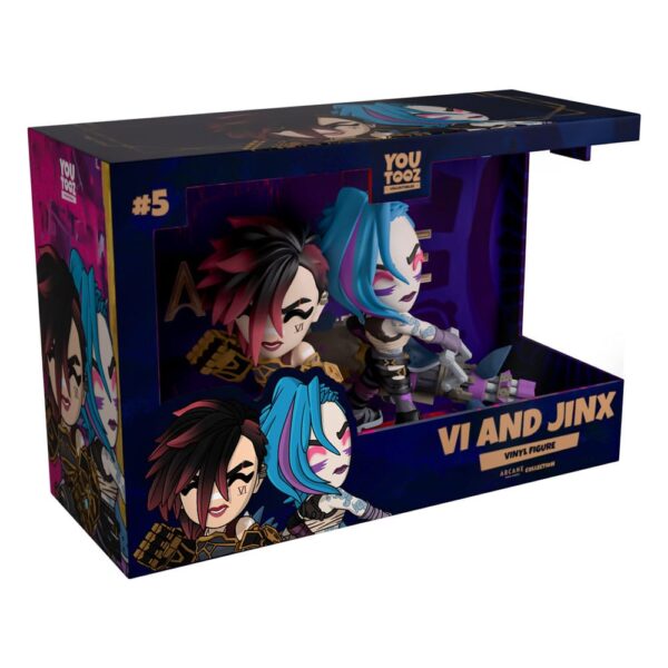 Arcane Pack de 2 Figuras Youtooz Vinyl Vi & Jinx 11 cm - Imagen 7