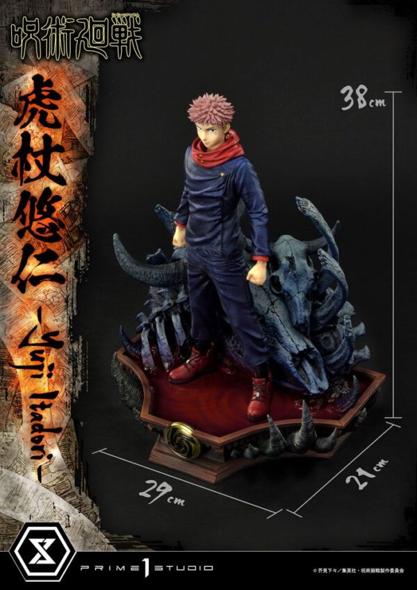 Jujutsu Kaisen Prime 1 Studio Premium Masterline Series Estatua Yuji Itadori 38 cm - Imagen 6
