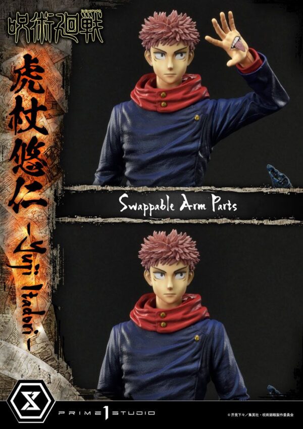 Jujutsu Kaisen Prime 1 Studio Premium Masterline Series Estatua Yuji Itadori 38 cm - Imagen 7
