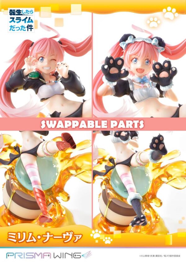 That Time I Got Reincarnated as a Slime Prismawing 1/7 Prisma Wing Milim Nava 19 cm - Imagen 15