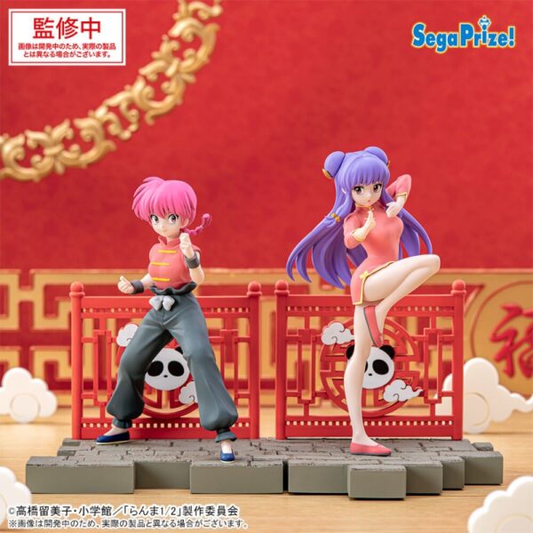 Ranma 1/2 Ranma Saotome Chica Sega Goods Luminasta 16 cm - Imagen 2