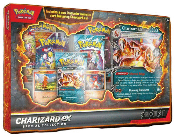 2ndo Pago Bitty Pokemon x 4 + Bitty McFly + Squirtle (soft color) + Charizard Ex TCG