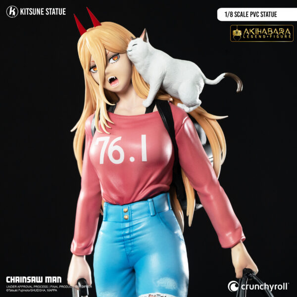 Power & Nyaako Chibi Akihabara x Kitsune (1/8) Chainsaw Man - Imagen 4