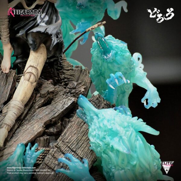 Dororo Diorama Figurama Collectors Elite Fandom 1/6 Dororo & Hyakkimaru 48 cm - Imagen 4