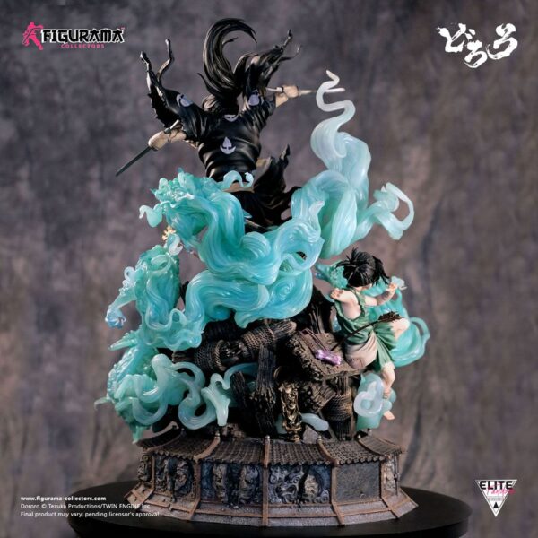 Dororo Diorama Figurama Collectors Elite Fandom 1/6 Dororo & Hyakkimaru 48 cm - Imagen 6