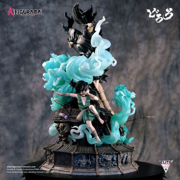Dororo Diorama Figurama Collectors Elite Fandom 1/6 Dororo & Hyakkimaru 48 cm - Imagen 8