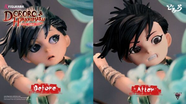 Dororo Diorama Figurama Collectors Elite Fandom 1/6 Dororo & Hyakkimaru 48 cm - Imagen 11