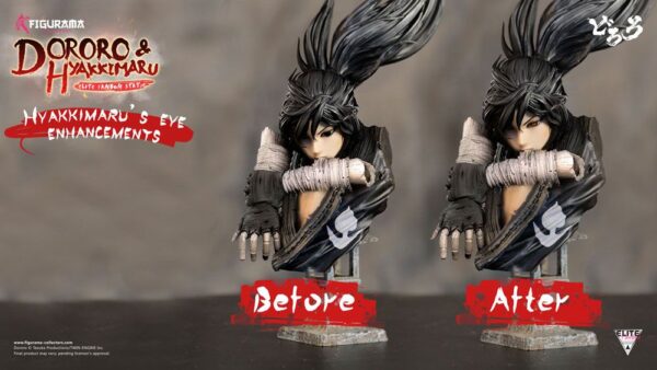 Dororo Diorama Figurama Collectors Elite Fandom 1/6 Dororo & Hyakkimaru 48 cm - Imagen 12