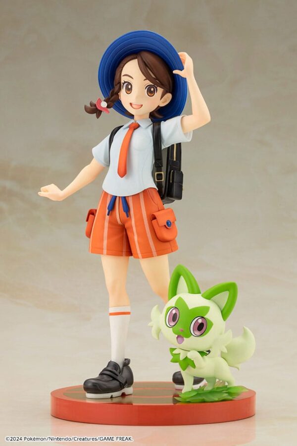 Pokémon Kotobukiya ARTFXJ PVC 1/8 Juliana & Sprigatito 20 cm