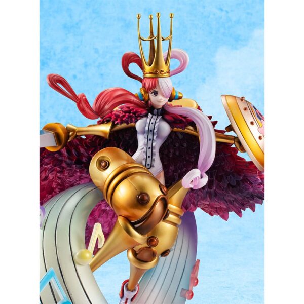 One Piece Red Megahouse Maximum Portrait Of Pirates Uta I´m Invincible 29 cm - Imagen 3
