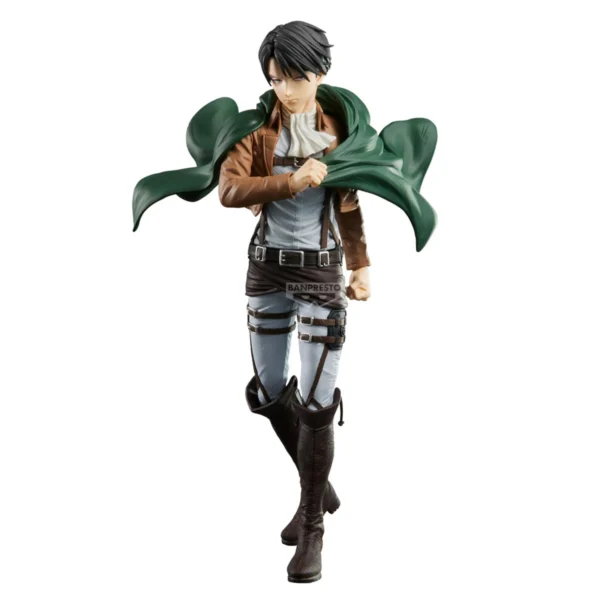 Ataque a los titanes Levi Grandista Banpresto 27 cm