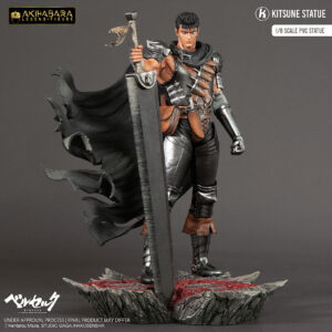 Berserk Kitsune Statue x Chibi Akihabara Guts 1/8