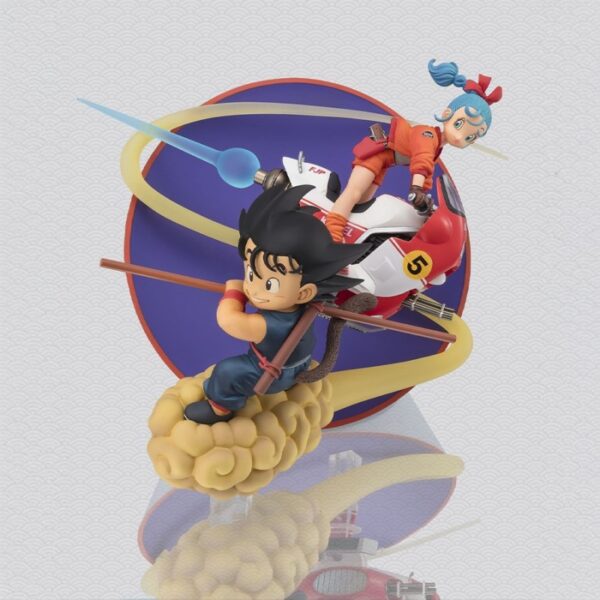 2ndo Bulma y Goku Figuarts Zero + Final Fantasy Polygon Vol 1 y 2