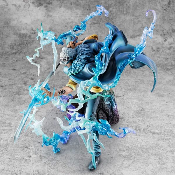 One Piece Megahouse Portrait Of Pirates WA-MAXIMUM Trafalgar Law The Surgeon of Death Awaken Ver. 27 cm - Imagen 2