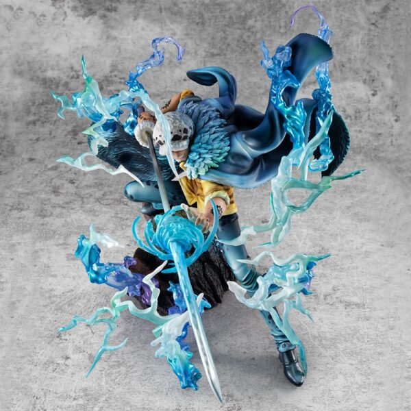 One Piece Megahouse Portrait Of Pirates WA-MAXIMUM Trafalgar Law The Surgeon of Death Awaken Ver. 27 cm - Imagen 3