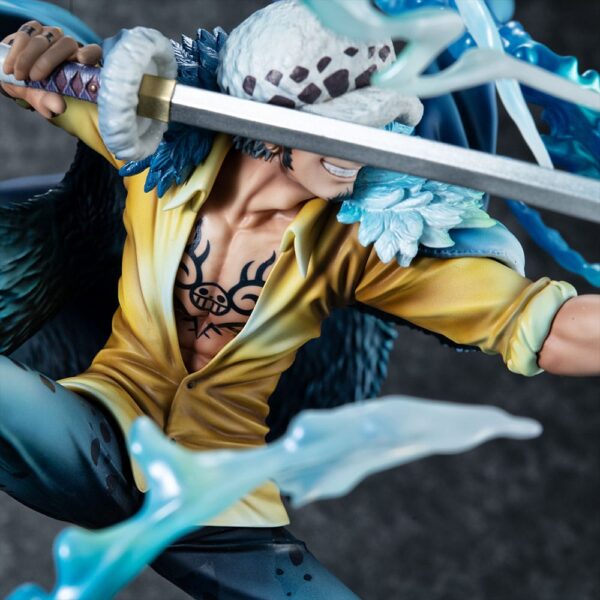 One Piece Megahouse Portrait Of Pirates WA-MAXIMUM Trafalgar Law The Surgeon of Death Awaken Ver. 27 cm - Imagen 7