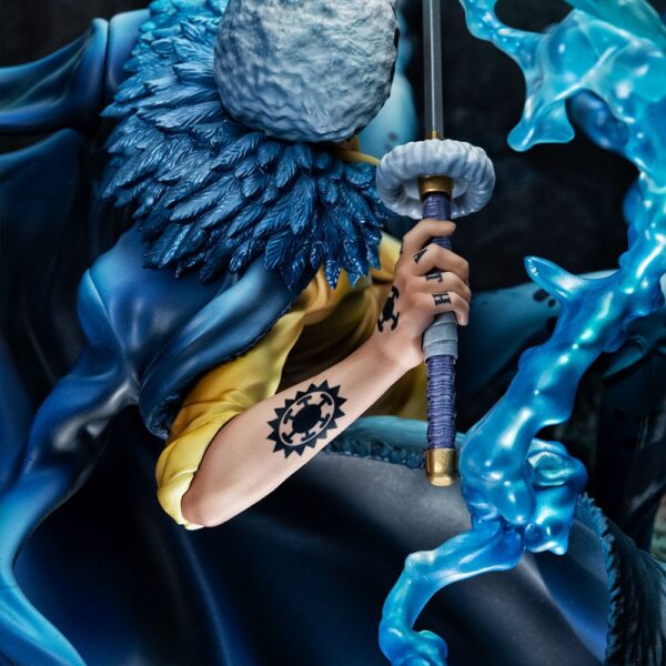 One Piece Megahouse Portrait Of Pirates WA-MAXIMUM Trafalgar Law The Surgeon of Death Awaken Ver. 27 cm - Imagen 9