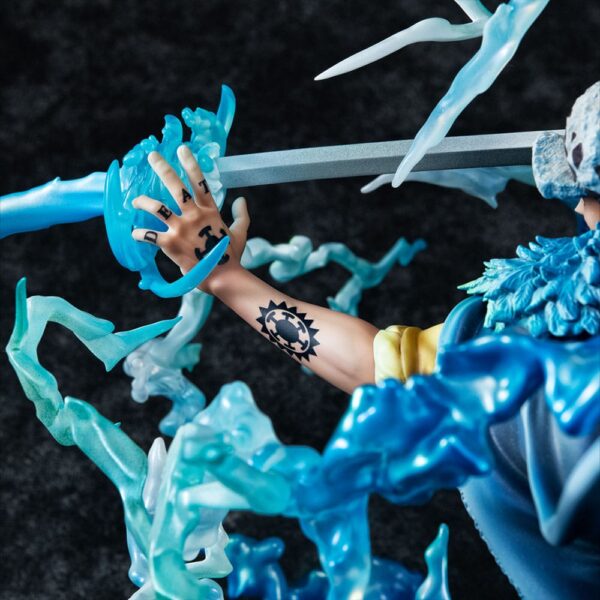 One Piece Megahouse Portrait Of Pirates WA-MAXIMUM Trafalgar Law The Surgeon of Death Awaken Ver. 27 cm - Imagen 10
