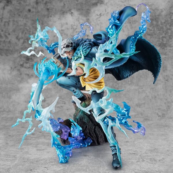 One Piece Megahouse Portrait Of Pirates WA-MAXIMUM Trafalgar Law The Surgeon of Death Awaken Ver. 27 cm - Imagen 5