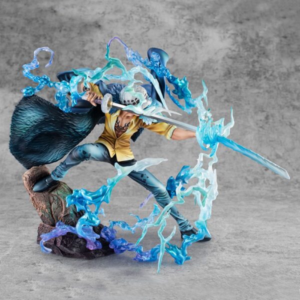 One Piece Megahouse Portrait Of Pirates WA-MAXIMUM Trafalgar Law The Surgeon of Death Awaken Ver. 27 cm - Imagen 4