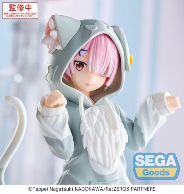 Re:Zero Starting Life in Another World Sega Goods Yumemirize Ram Mofumofu Pack 11 cm - Imagen 3
