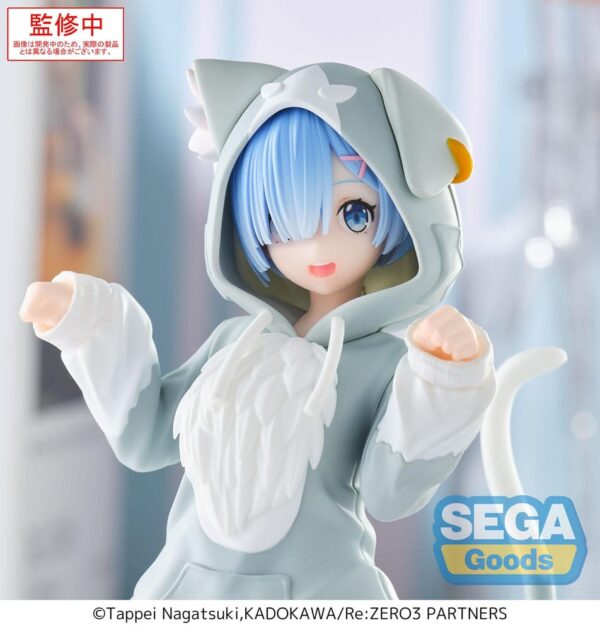Re:Zero Starting Life in Another World Sega Goods Yumemirize Rem Mofumofu Pack 11 cm - Imagen 3