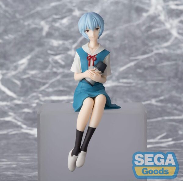 Rebuild of Evangelion Sega Goods PM Perching Rei Ayanami Evangelion New Theatrical Edition 14 cm