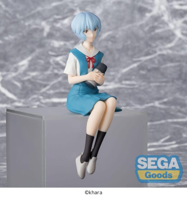Rebuild of Evangelion Sega Goods PM Perching Rei Ayanami Evangelion New Theatrical Edition 14 cm - Imagen 3