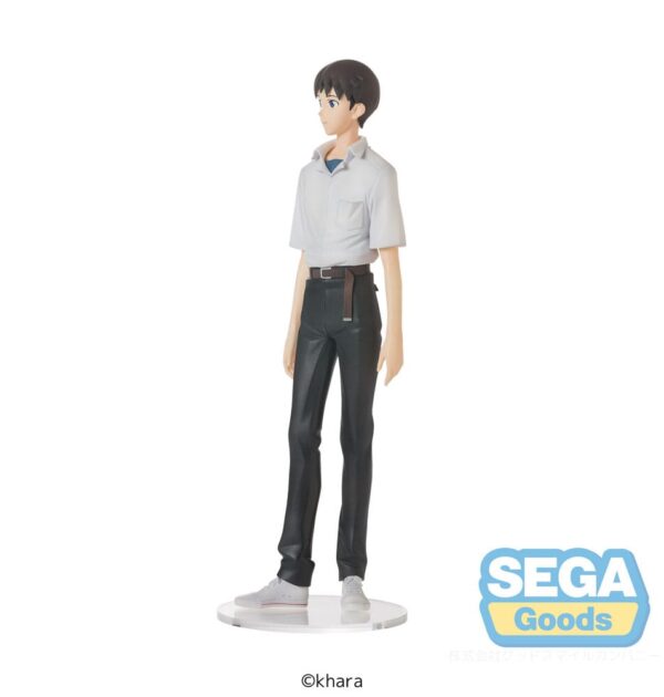 Rebuild of Evangelion Sega Goods High Premium Shinji Ikari Uniform Ver. Evangelion: New Theatrical Edition 22 cm - Imagen 2