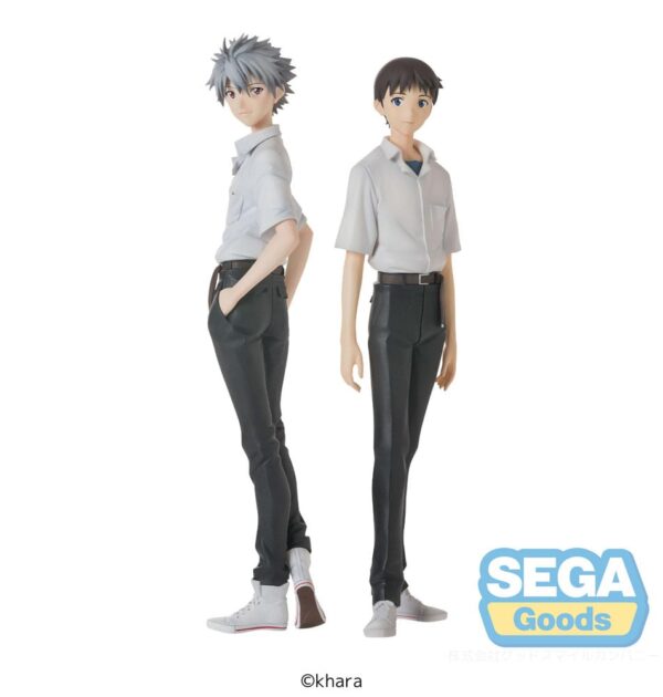 Rebuild of Evangelion Sega Goods High Premium Kaworu Nagisa Uniform Ver. Evangelion: New Theatrical Edition 22 cm - Imagen 6
