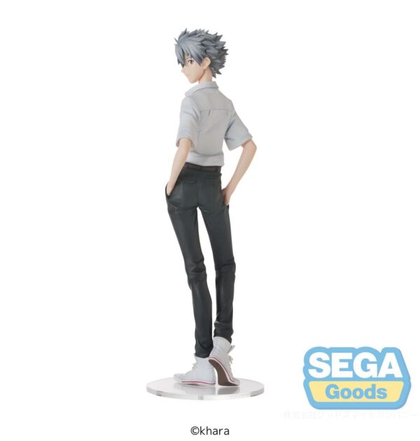 Rebuild of Evangelion Sega Goods High Premium Kaworu Nagisa Uniform Ver. Evangelion: New Theatrical Edition 22 cm - Imagen 2