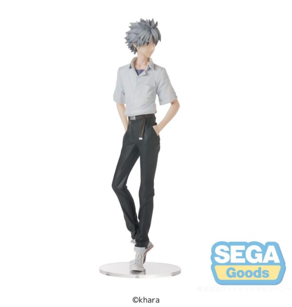 Rebuild of Evangelion Sega Goods High Premium Kaworu Nagisa Uniform Ver. Evangelion: New Theatrical Edition 22 cm - Imagen 4