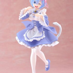 Re:Zero Starting Life in Another World Coreful Estatua PVC Rem Cat Maid Ver. Renewal 18 cm