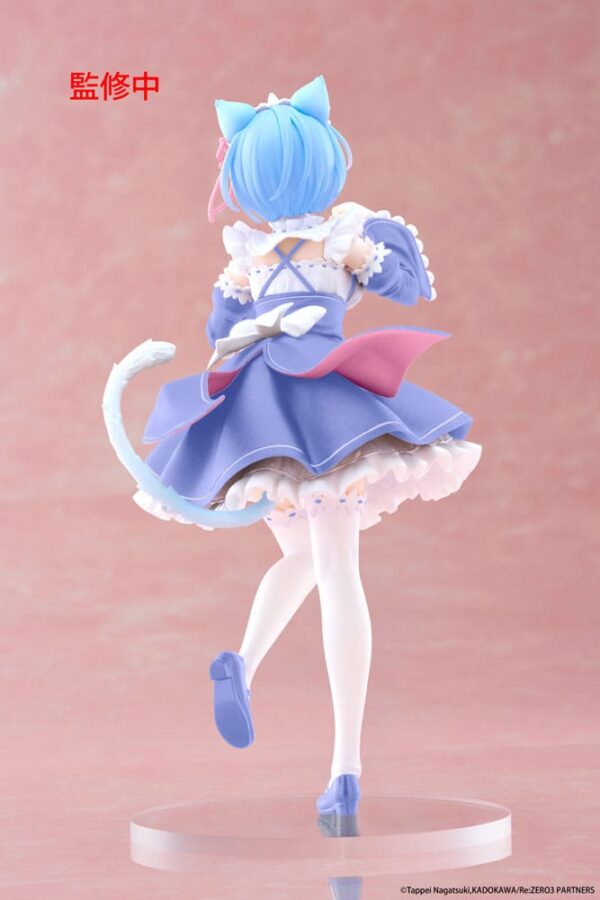 Re:Zero Starting Life in Another World Coreful Estatua PVC Rem Cat Maid Ver. Renewal 18 cm - Imagen 3