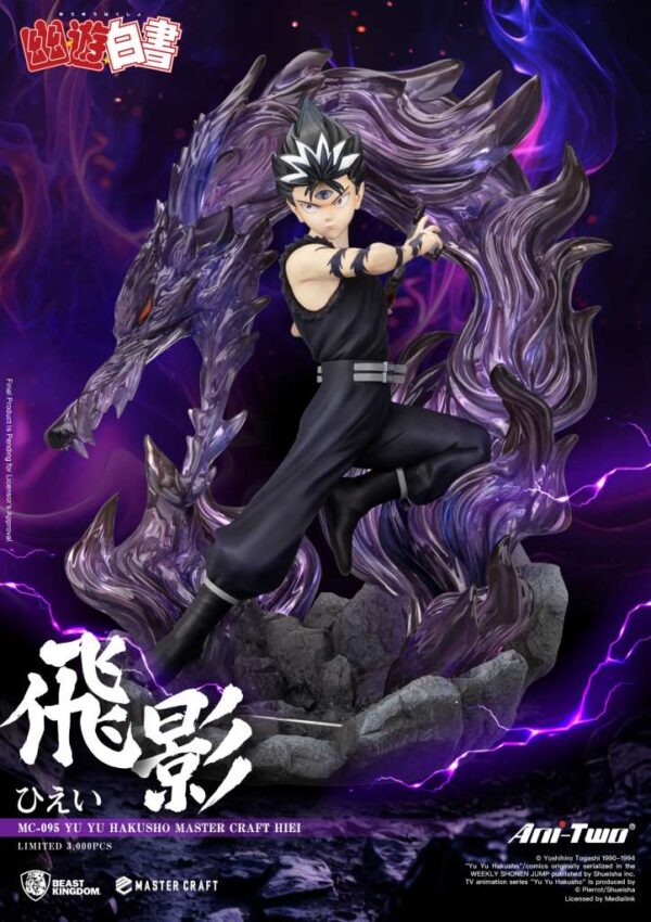 Yu Yu Hakusho Hiei Master Craft Beast Kingdom 45,3 cm