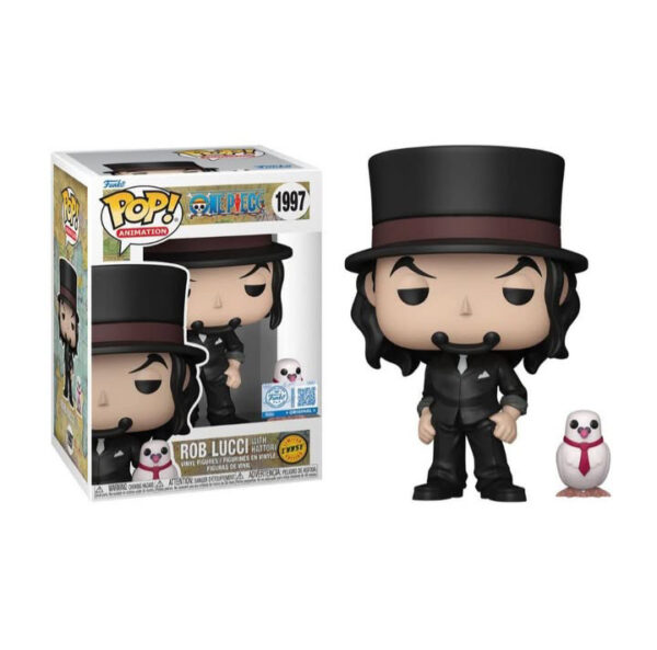 Funko POP! One Piece Rob Lucci with Hattori 1997 (CAJA COMPLETA) - Imagen 3
