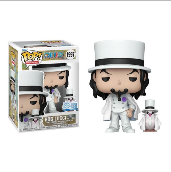 Funko POP! One Piece Rob Lucci with Hattori 1997 (CAJA COMPLETA) - Imagen 2